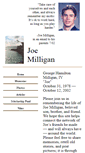 Mobile Screenshot of joemilligan.com